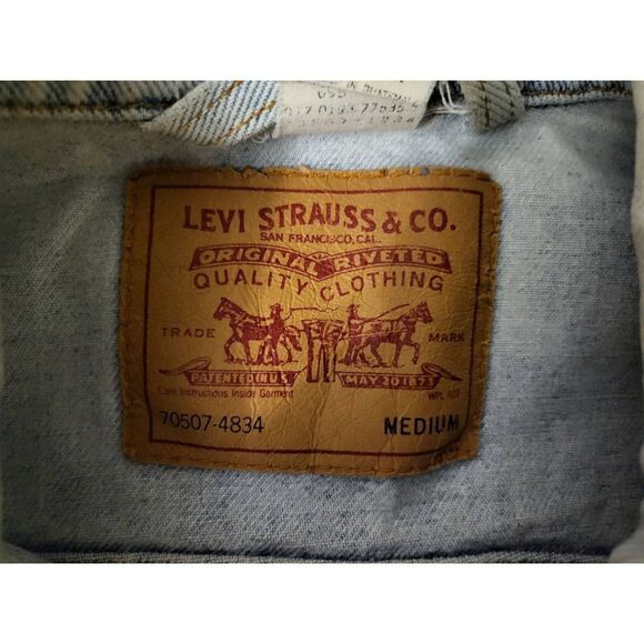 Levi Strauss VTG Jean Jacket Size Medium in good condition - Picture 3 of 5